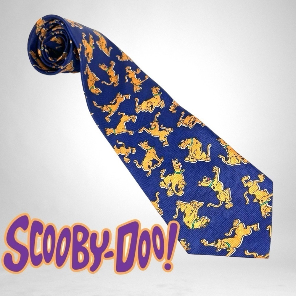Vintage 1998 Cartoon Network and Hanna-Barbera Scooby-Doo Tie